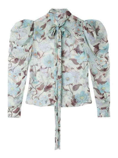 Camicia Con Stampa Floreale
