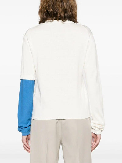Maglia Con Maniche A Contrasto