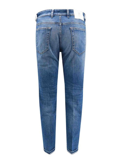 Jeans In Cotone Elasticizzato