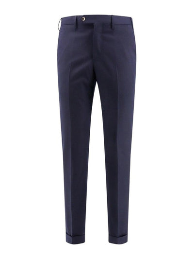 Pantalone Master Fit In Lana Vergine Stretch
