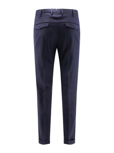 Pantalone Master Fit In Lana Vergine Stretch
