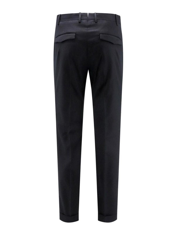Pantalone Master Fit In Lana Vergine Stretch