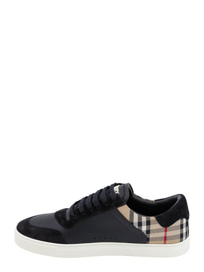 Sneaker In Pelle E Camoscio
