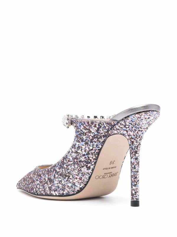 Sabot Con Tacco Glitter Jimmy Choo – Lambitelli