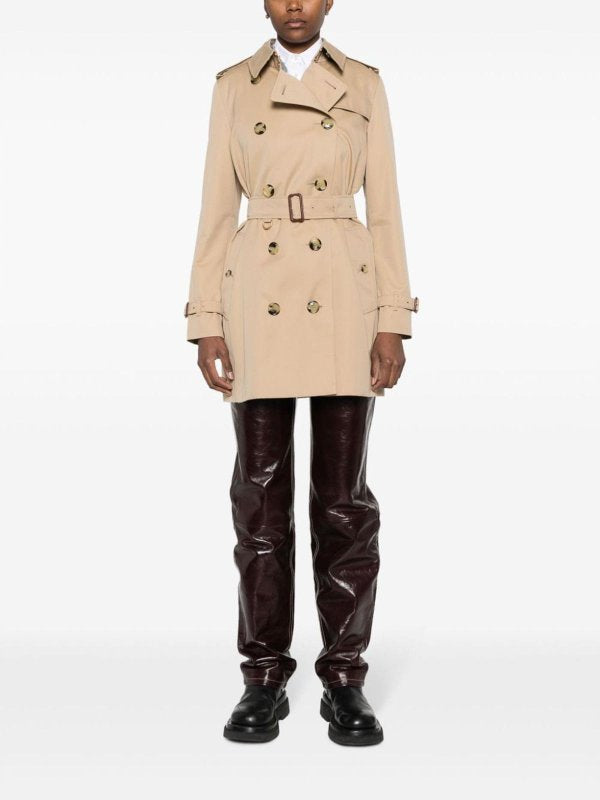 Trench Corto Kensington In Cotone Heritage