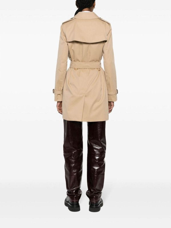 Trench Corto Kensington In Cotone Heritage