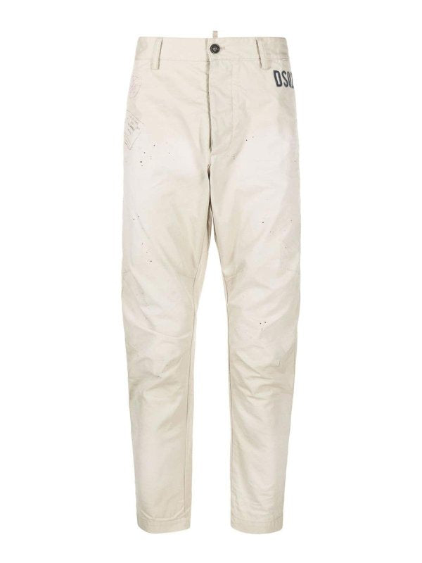 Pantaloni Chino Sexy In Cotone