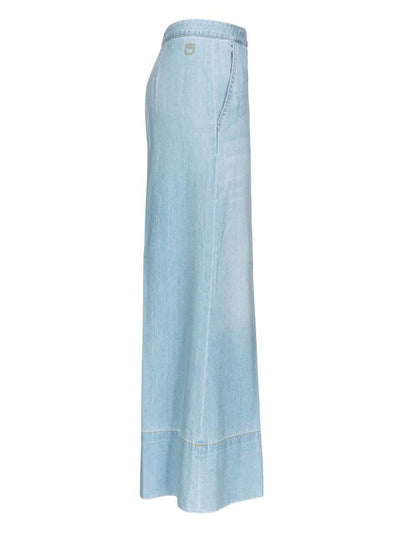Pantaloni A Gamba Larga