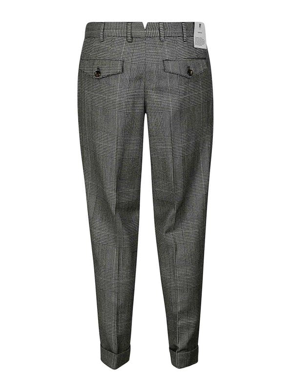 Pantaloni Di A Fantasia Check
