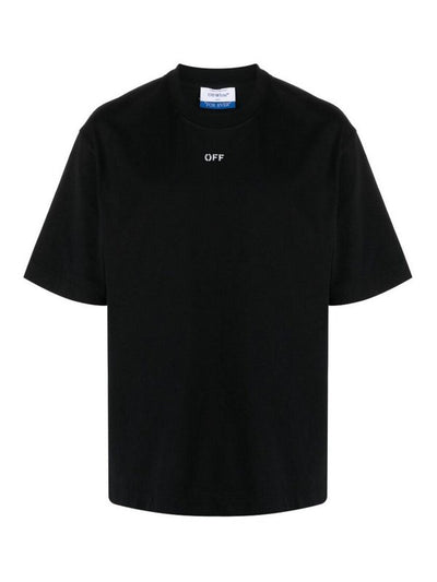 T-shirt Nera Con Stampa Logo