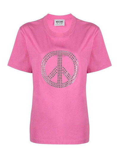 T-shirt Tempestata Di Simbolo Della Pace