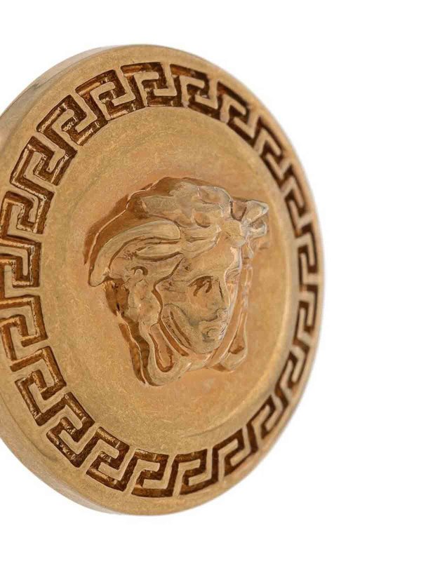 Orecchini Con Medusa Color Oro