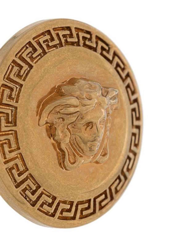 Orecchini Con Medusa Color Oro
