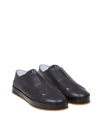 Sneakers Slip On In Pelle