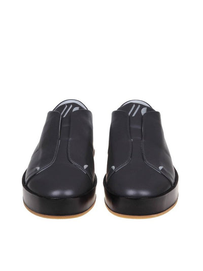 Sneakers Slip On In Pelle
