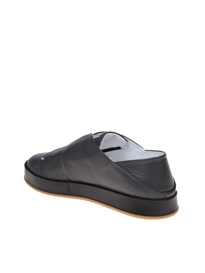 Sneakers Slip On In Pelle