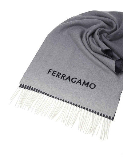 Sciarpa In Cashmere Nuance Effetto Sfumato