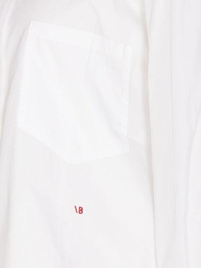 Camicia Bianca Bottoni Ricamati