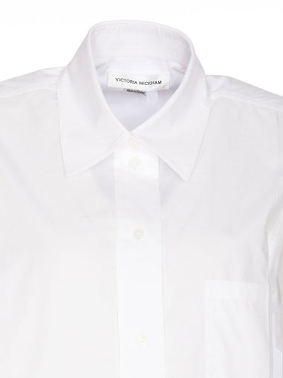 Camicia Bianca Bottoni Ricamati