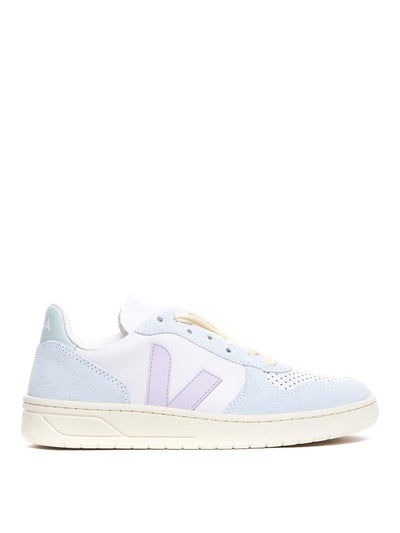 Sneakers V-10 In Pelle