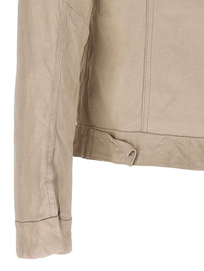 Giacca In Pelle Da Camionista