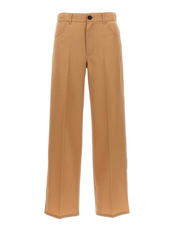 Pantaloni A Gamba Larga