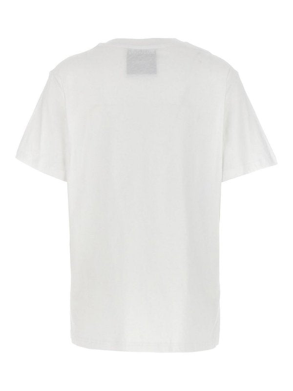 T-shirt In Cotone Love We Trust Girocollo