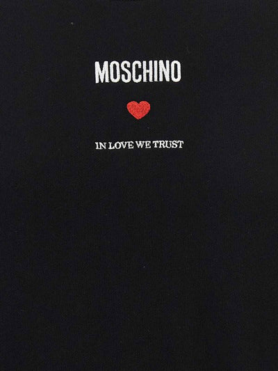 Felpa In Cotone In Love We Trust