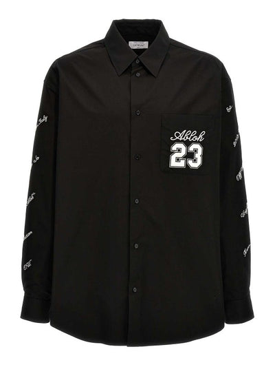 23 Camicia Pesante Con Logo