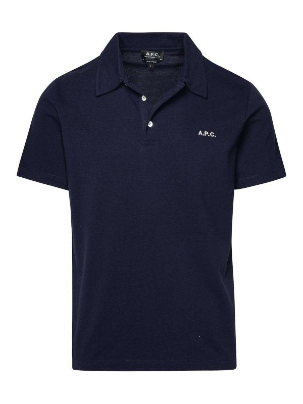 Polo In Cotone Blu