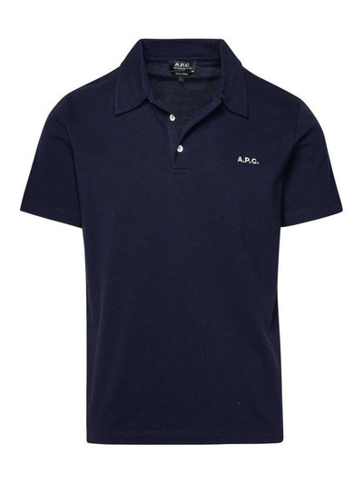 Polo In Cotone Blu