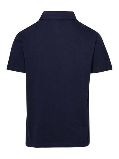 Polo In Cotone Blu