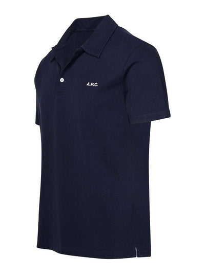 Polo In Cotone Blu