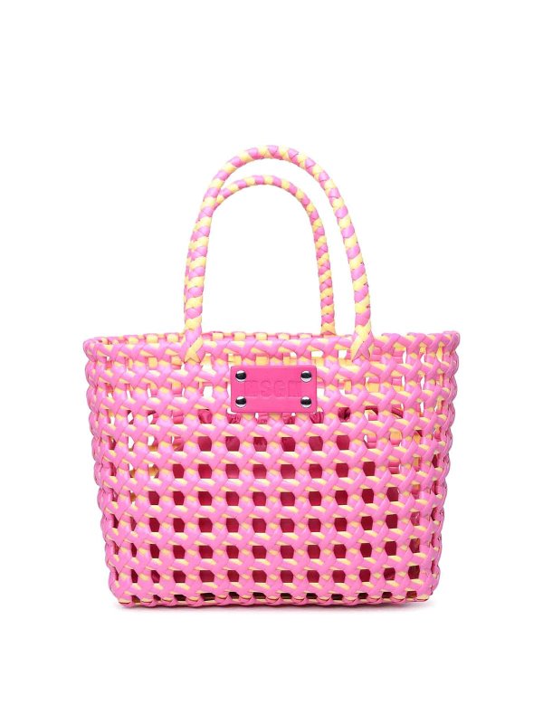 Borsa In Misto Polietilene Rosa
