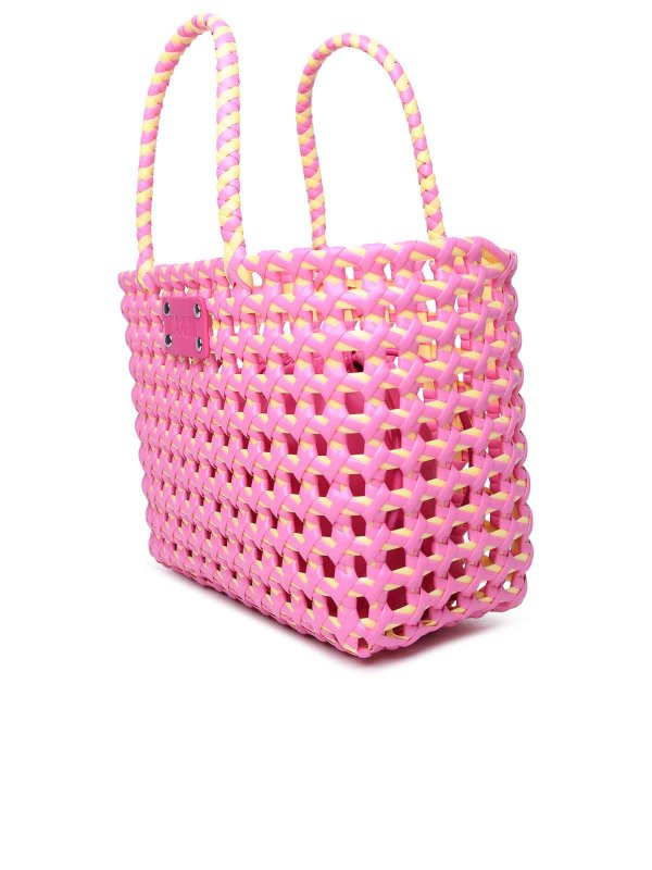 Borsa In Misto Polietilene Rosa