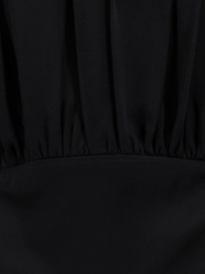 Vestito Senza Maniche In Raso