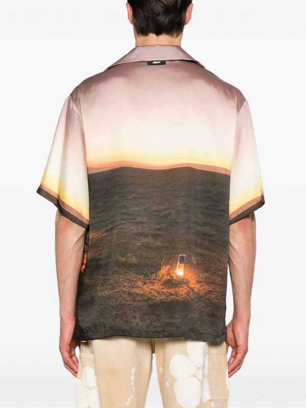 Camicia Con Stampa Grafica