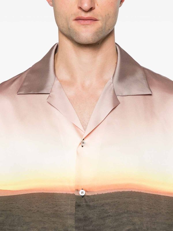 Camicia Con Stampa Grafica