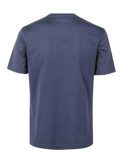 Logo Tshirt In Jersey Sul Girocollo Sul Petto