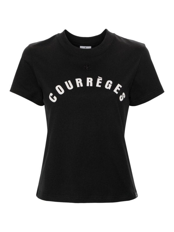 T-shirt Dritta In Cotone Ac