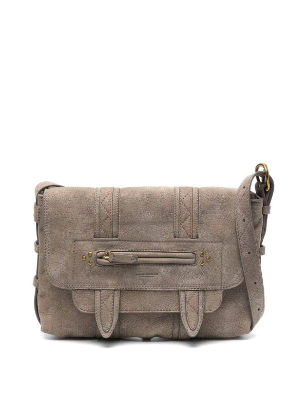 Borsa A Tracolla Con Stampa Coccodrillo