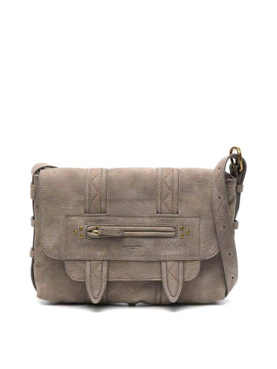 Borsa A Tracolla Con Stampa Coccodrillo