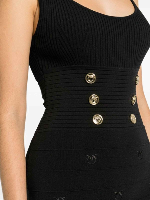 Vestito Con Dettaglio Logo