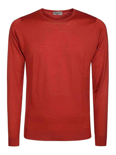 Pullover Girocollo In Lana