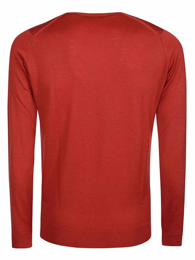 Pullover Girocollo In Lana