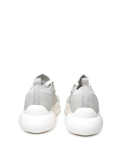 Sneaker In Tessuto Beige