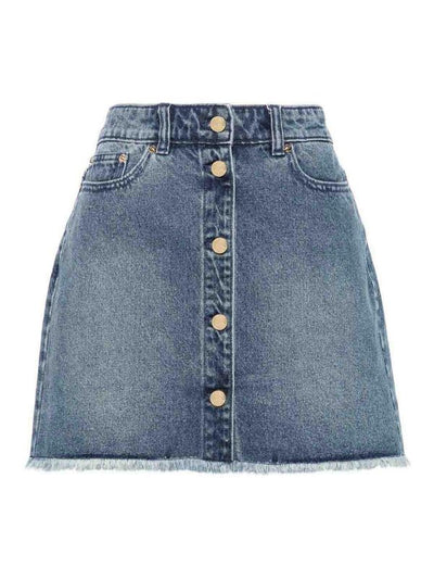 Gonna In Denim Con Cintura