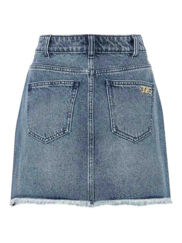 Gonna In Denim Con Cintura