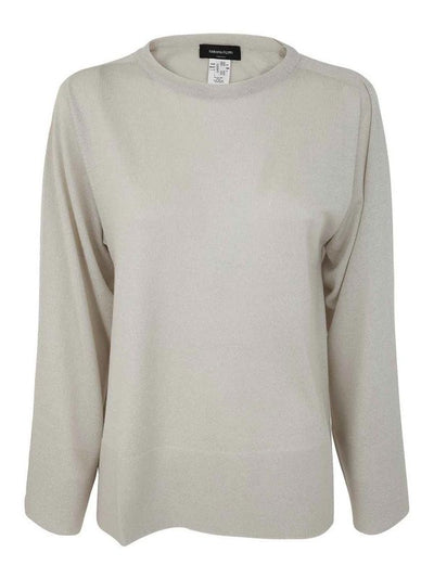 Maglia Girocollo In Lurex