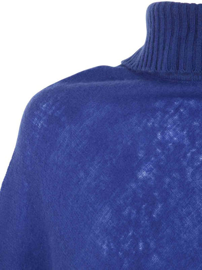 Polo Neck Poncho